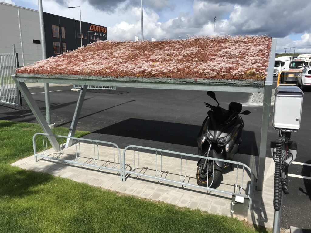 Cykelparkering Vind