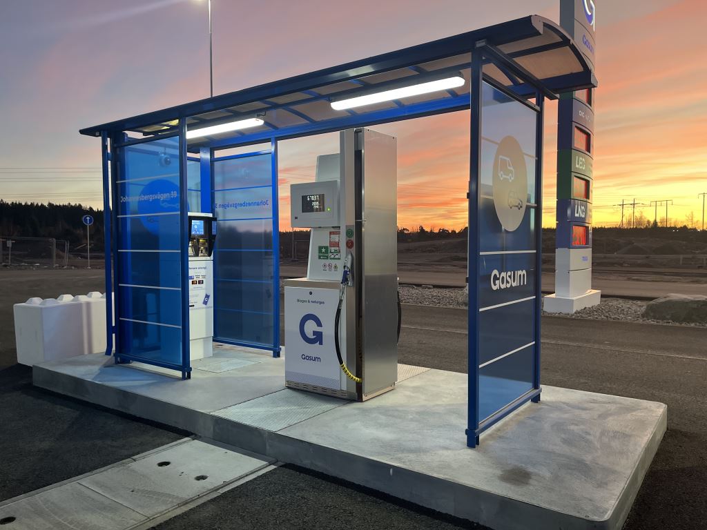 Väderskydd för tankstationer